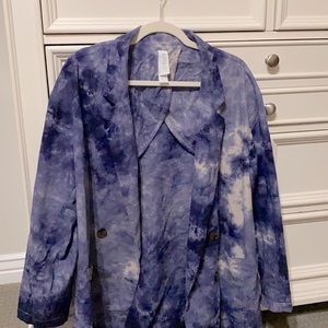 Anthropologie tie dye blazer.
